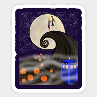 Doctor Skellington Sticker